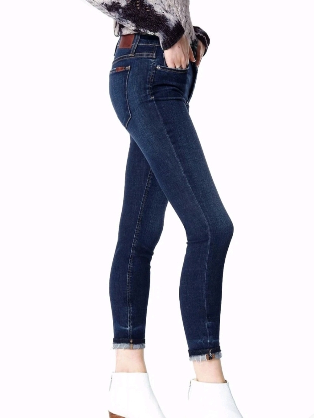 Joe's Jeans Flawless - The Markie Skinny Crop | Dark Indigo | 23